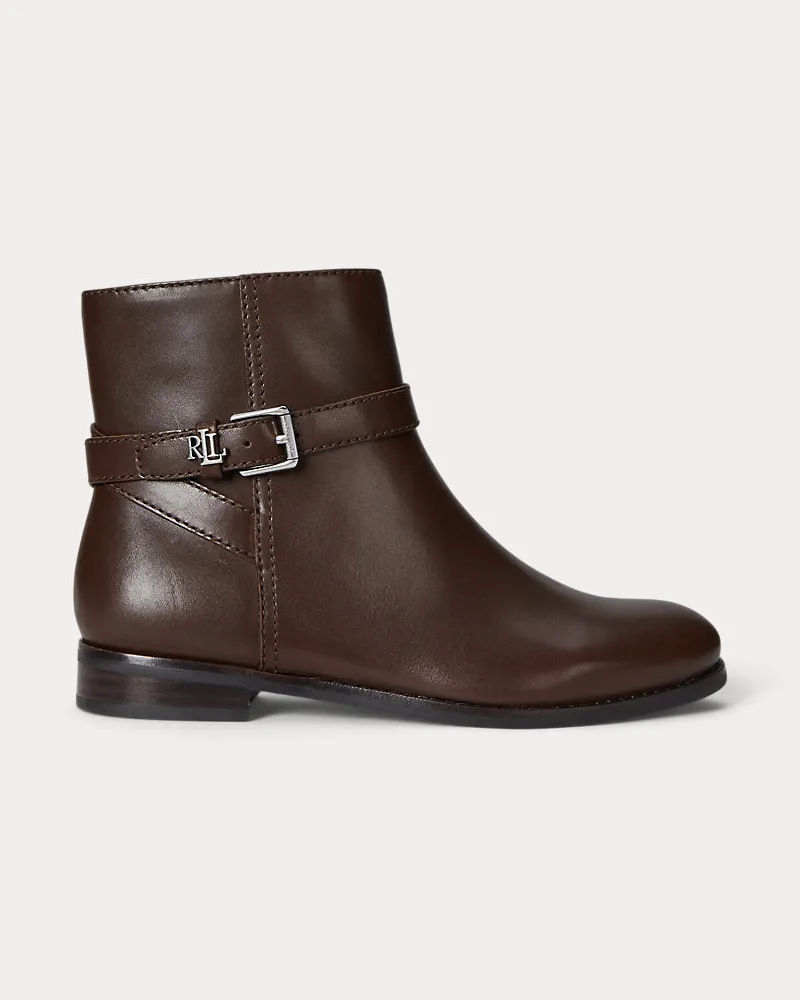Ralph Lauren Stiefelette Brooke II aus Kalbsleder Brown