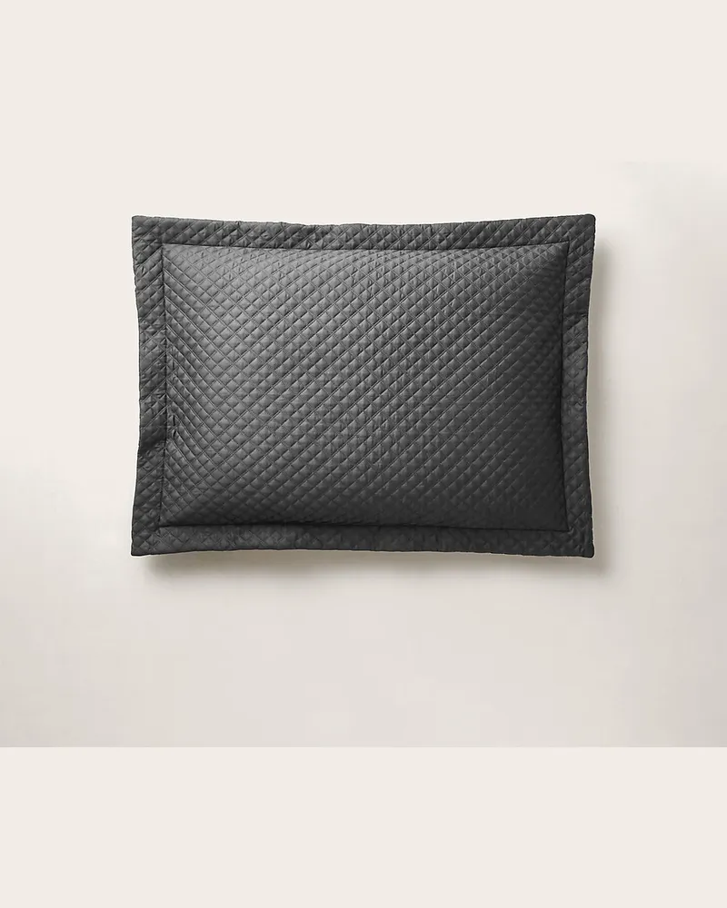 Ralph Lauren Home Dekokissenbezug mit Argyle-Muster Grey