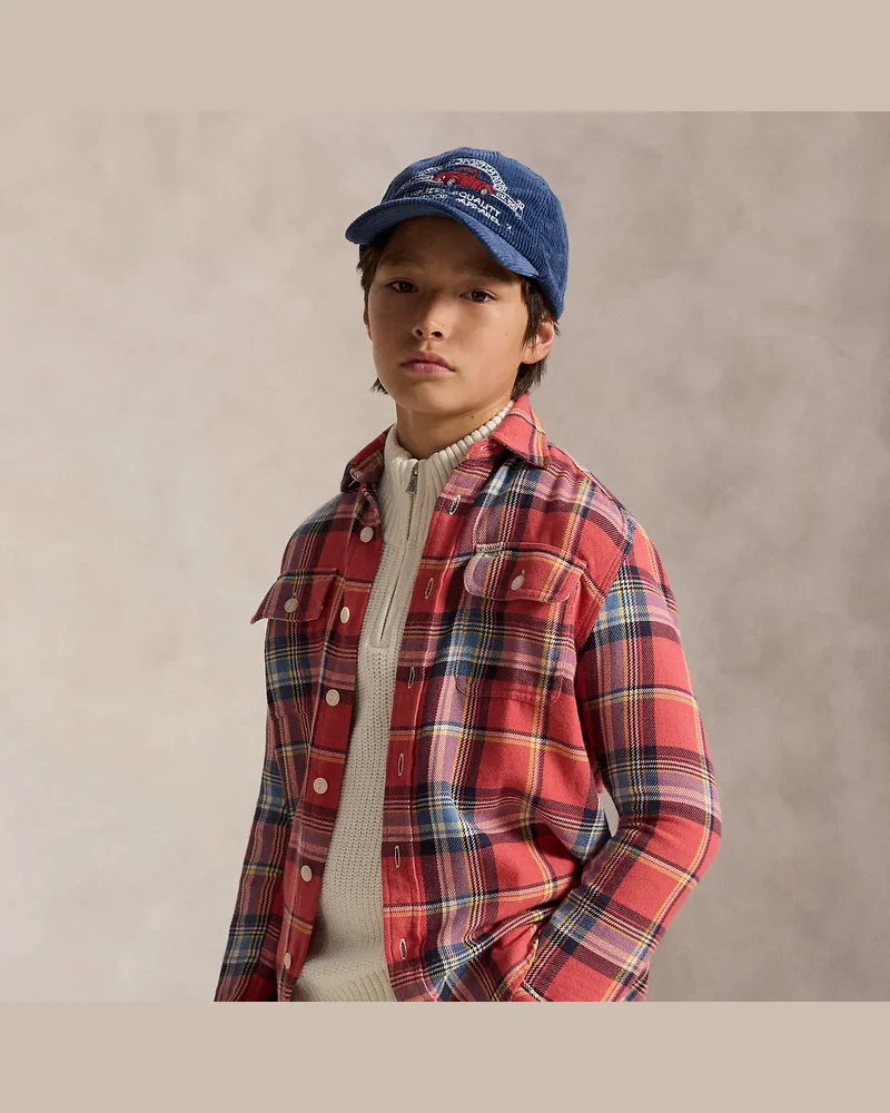 Ralph Lauren Arbeitshemd aus Baumwollflanell Multi