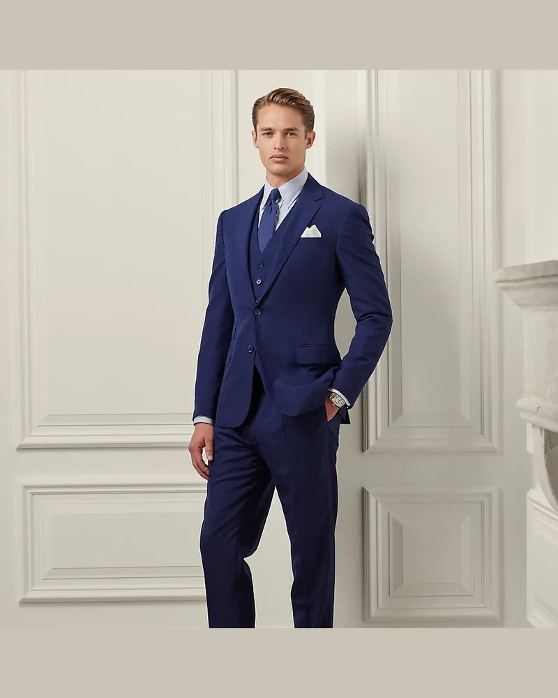 Ralph Lauren Anzug Kent aus Wolle Blue