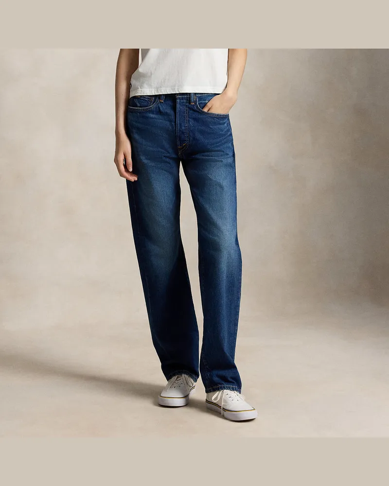 Ralph Lauren Relaxed-Straight-Fit Jeans Blue