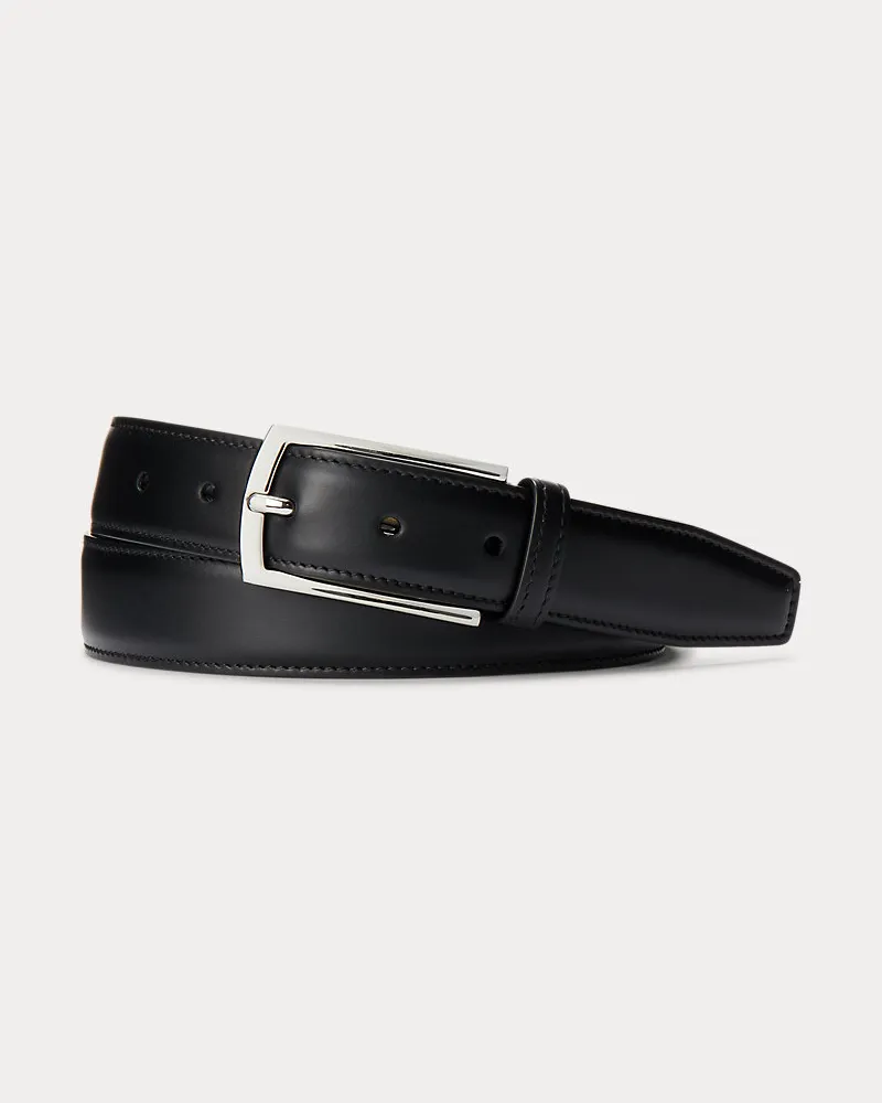 Ralph Lauren Gürtel aus Kalbsleder Black