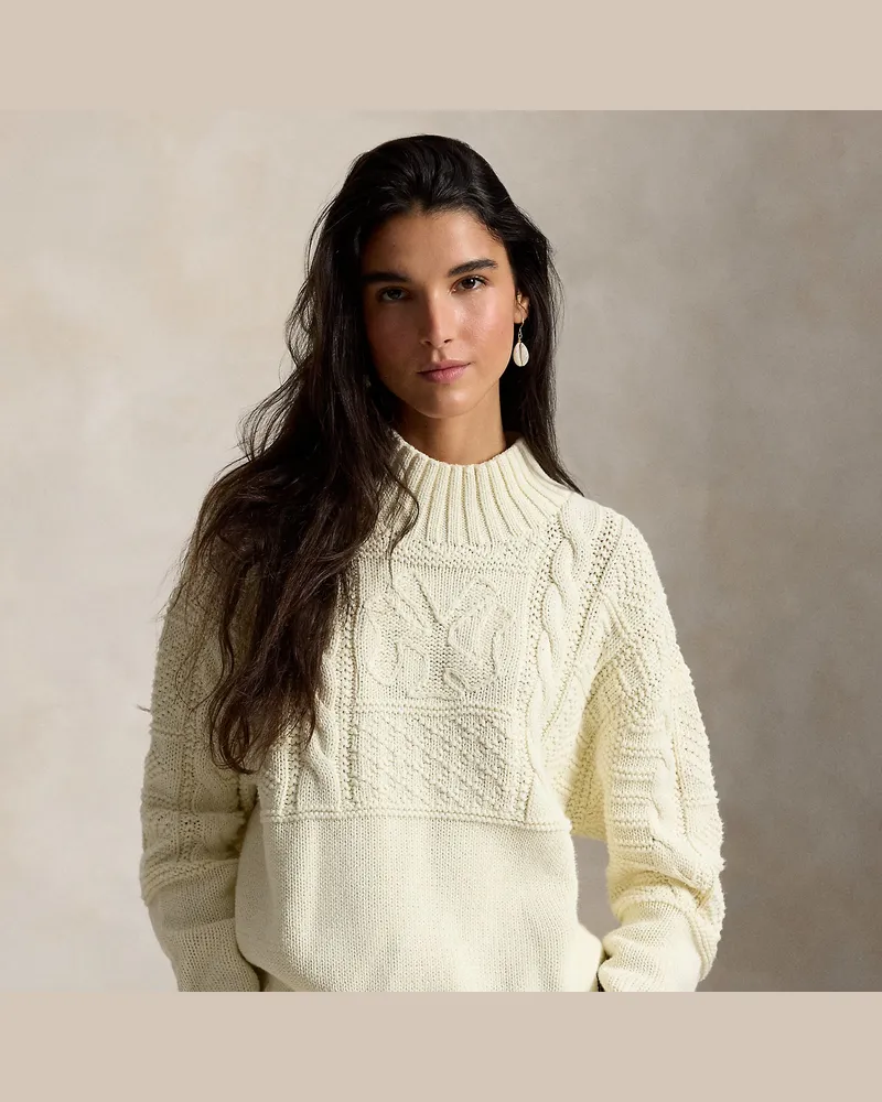 Ralph Lauren Pullover Polo  Ralph Lauren Lauren Yankees Cream