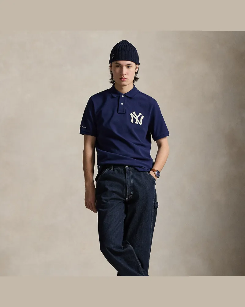 Ralph Lauren Poloshirt Polo  Ralph Lauren Lauren Yankees Blue