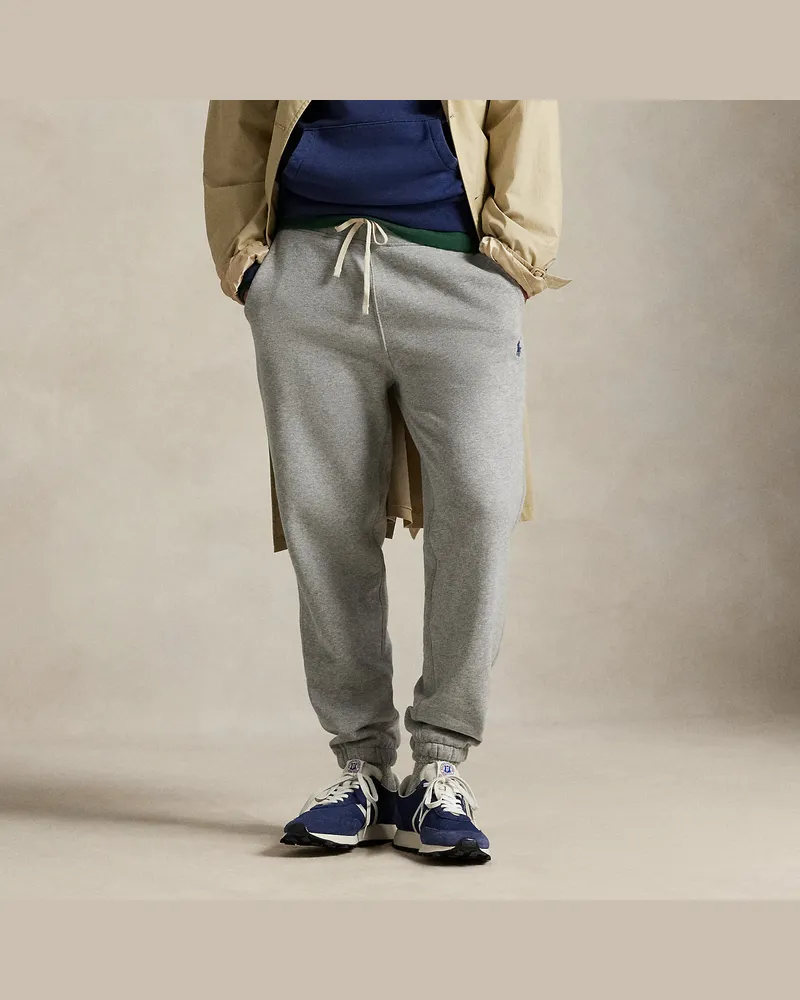 Ralph Lauren Die RL-Fleece-Jogginghose Grey