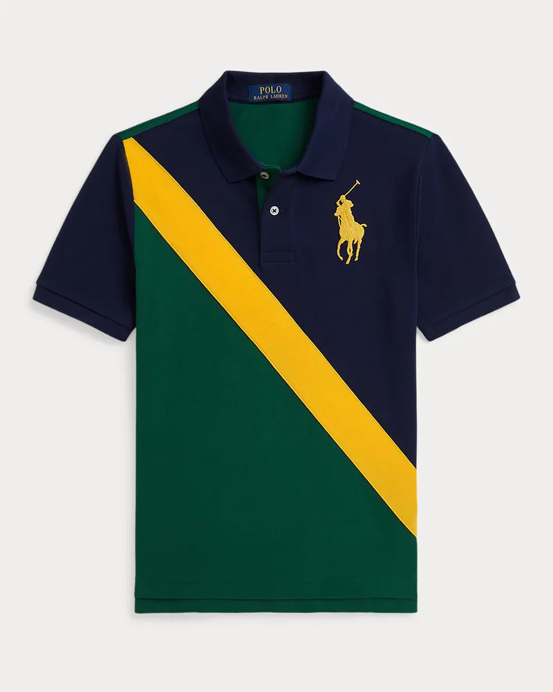 Ralph Lauren Baumwollpiqué-Poloshirt mit Big Pony Multi