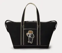 Kleine Shopper-Tasche mit Polo Bear