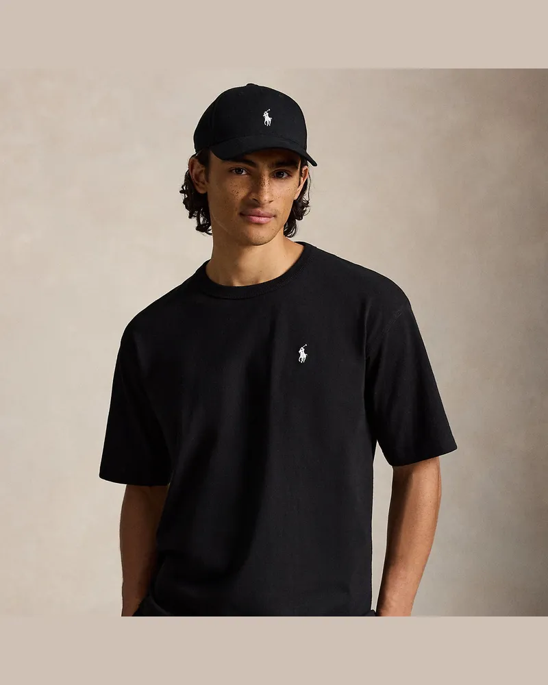 Ralph Lauren Relaxed-Fit Rundhals-T-Shirt aus Jersey Black