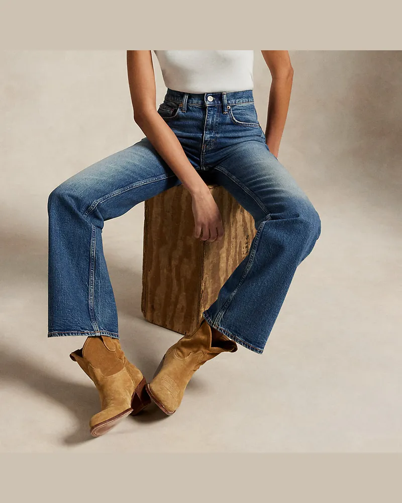 Ralph Lauren Bootcut-Jeans Blue