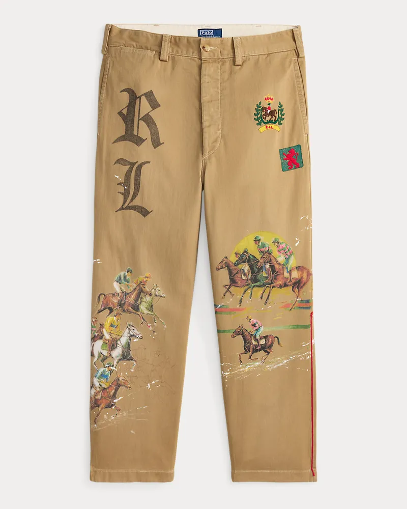 Ralph Lauren Big-Fit Chinohose in limitierter Auflage Tan