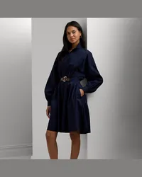 Ralph Lauren Hemdkleid aus einer Baumwollmischung Blue