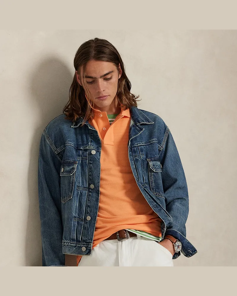 Ralph Lauren Das legendäre Piqué-Poloshirt Orange