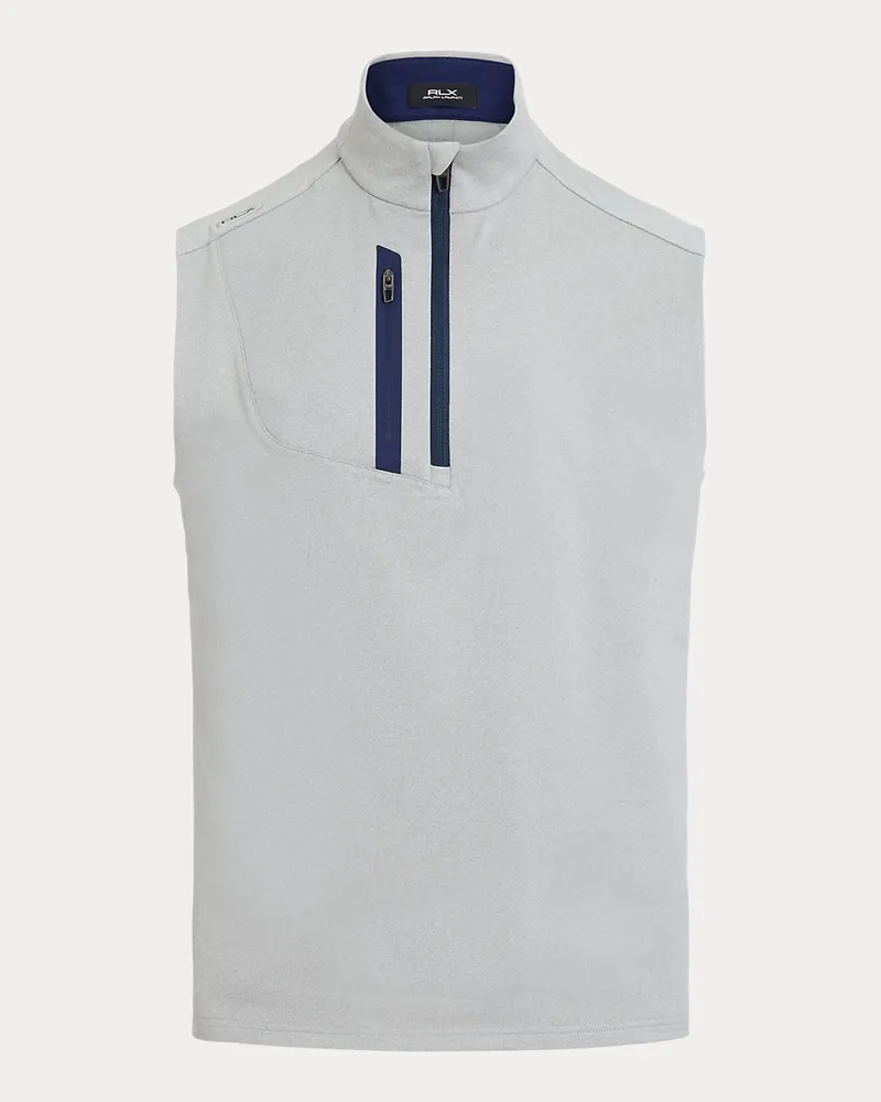 Ralph Lauren Weste mit Viertelreißverschluss Grey