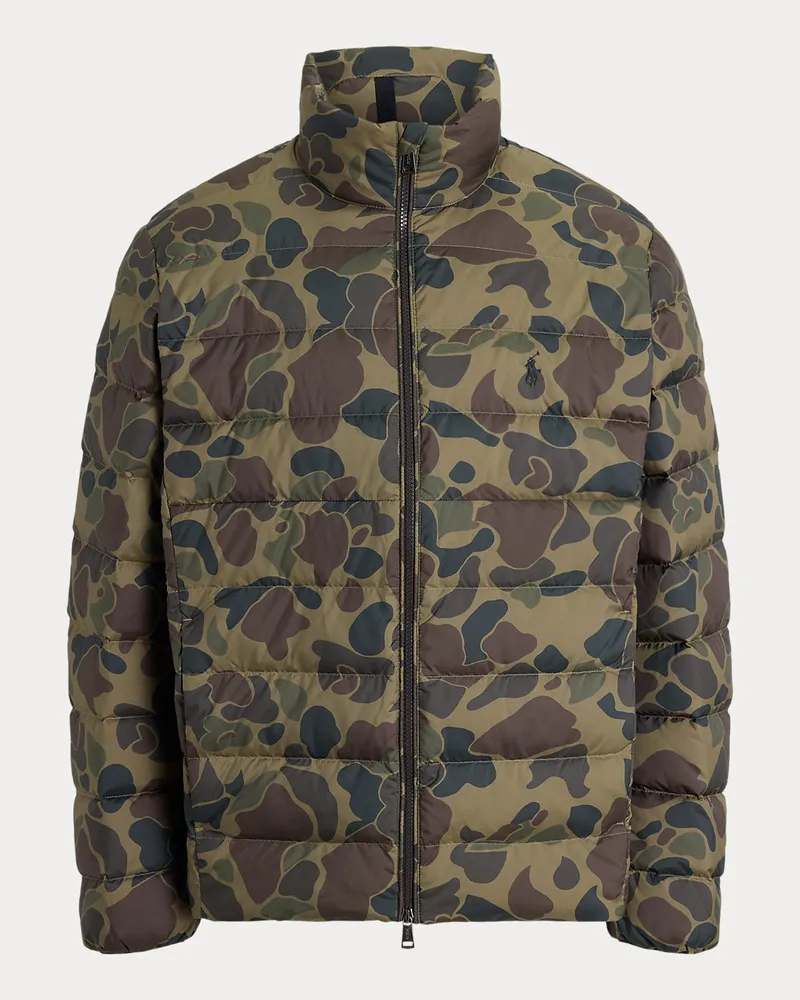 Ralph Lauren Die verstaubare Camouflage-Jacke Colden Multi