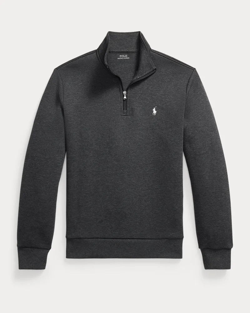 Ralph Lauren Pullover mit Viertelreißverschluss Grey