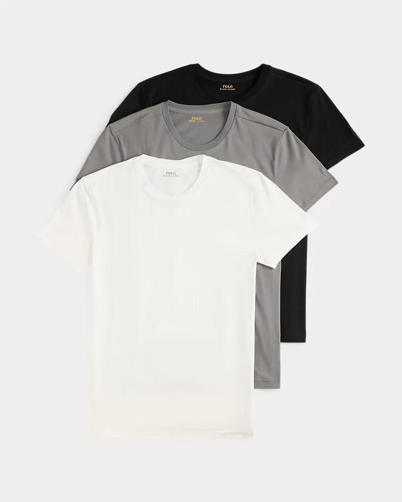 Ralph Lauren 3er-Pack Unterhemden aus Baumwollstretch Multi