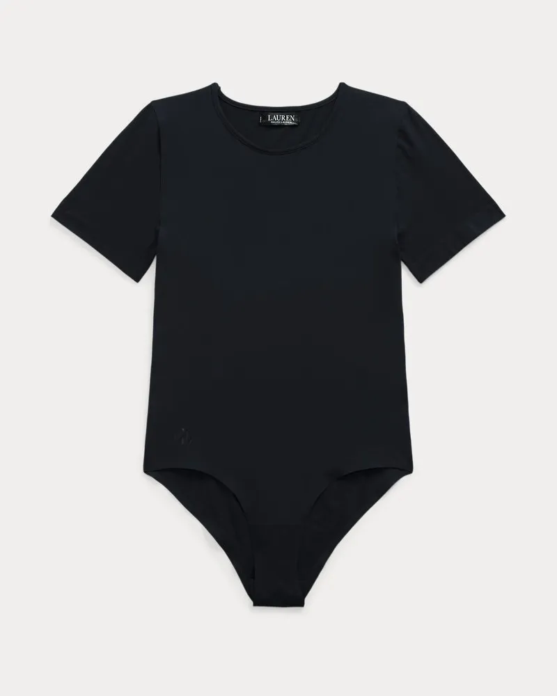 Ralph Lauren Kurzärmliger Body Black