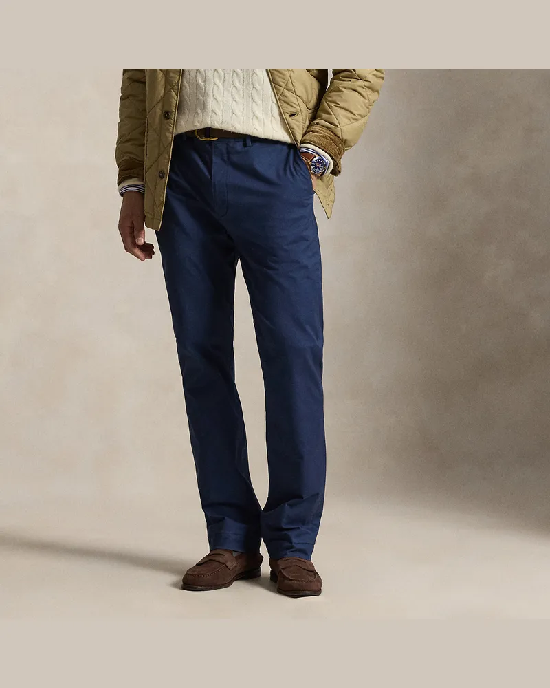Ralph Lauren Große Größen - Classic-Fit Stretch-Chinohose Greenwich Blue