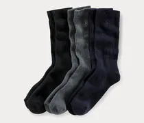3er-Pack Crew-Socken