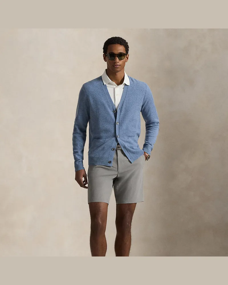 Ralph Lauren Tailored-Fit Performance-Shorts Grey