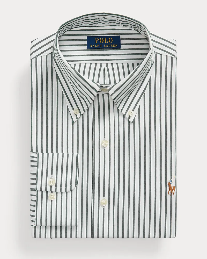 Ralph Lauren Gestreiftes Custom-Fit Oxfordhemd Multi