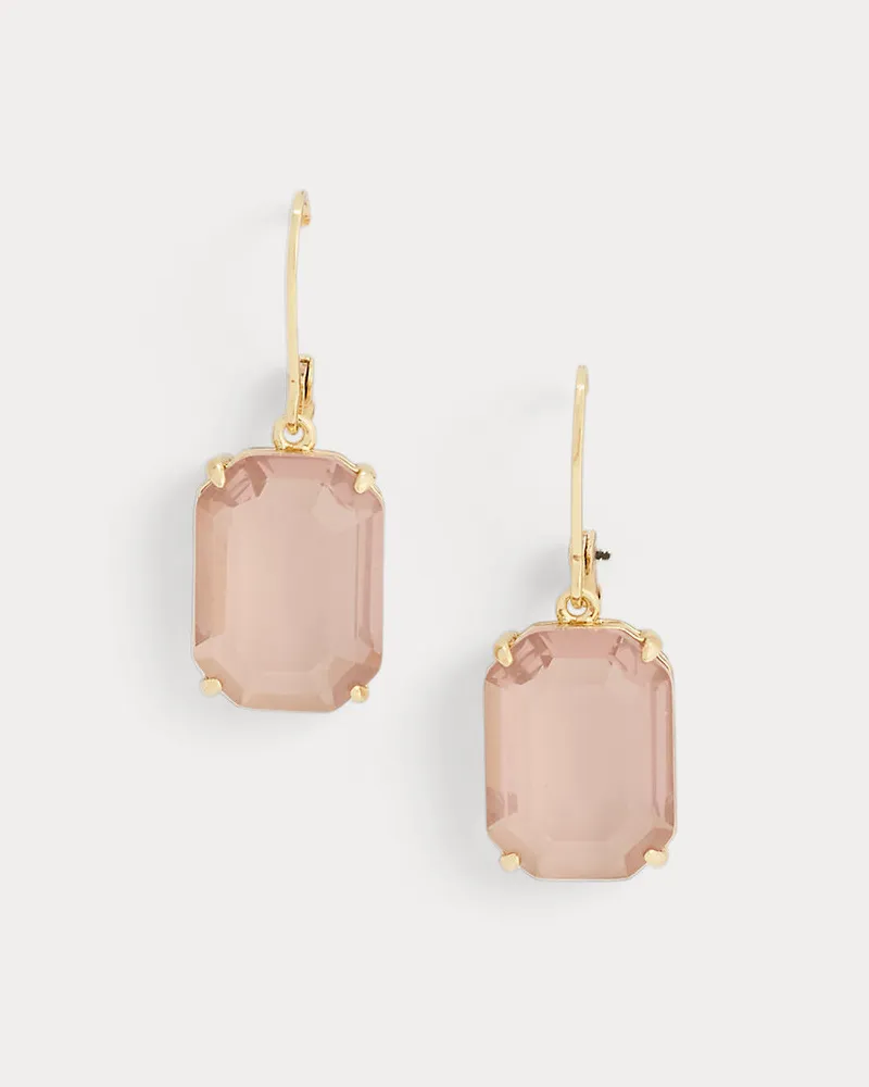 Ralph Lauren Vergoldete Ohrringe mit Ziersteinen Gold