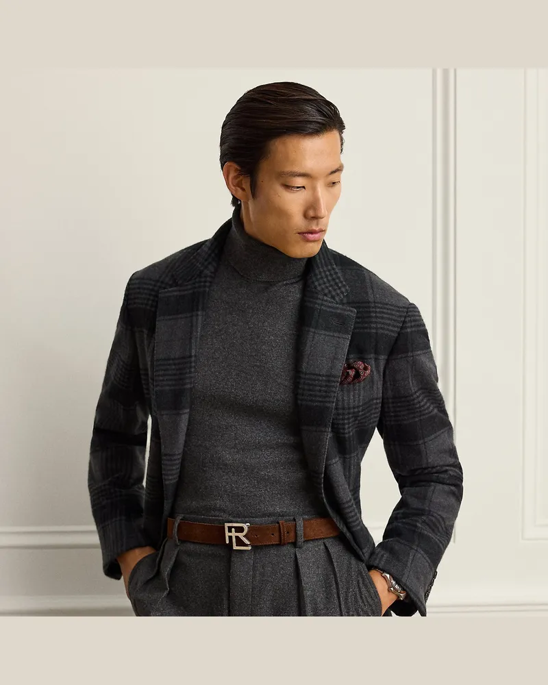 Ralph Lauren Handgeschneiderte Kaschmirjacke Glenn Red