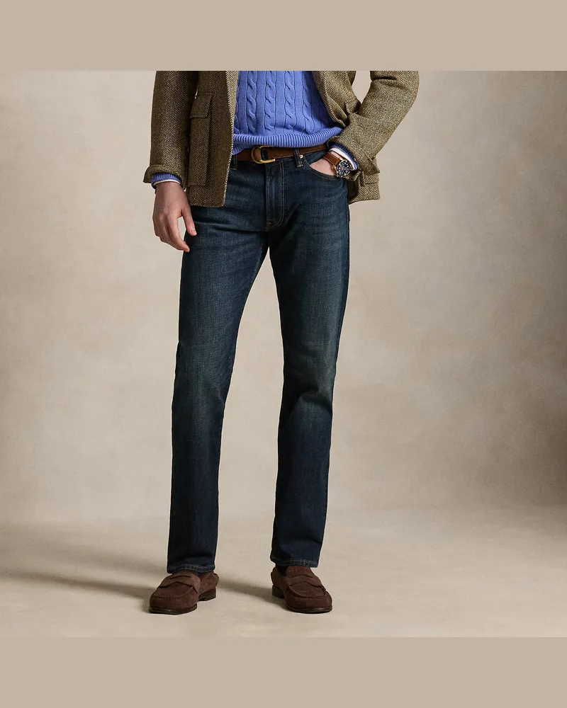 Ralph Lauren Gerade Stretchjeans Hampton Blue
