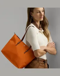 Ralph Lauren Mittelgroße Nylon-Tragetasche Keaton Orange