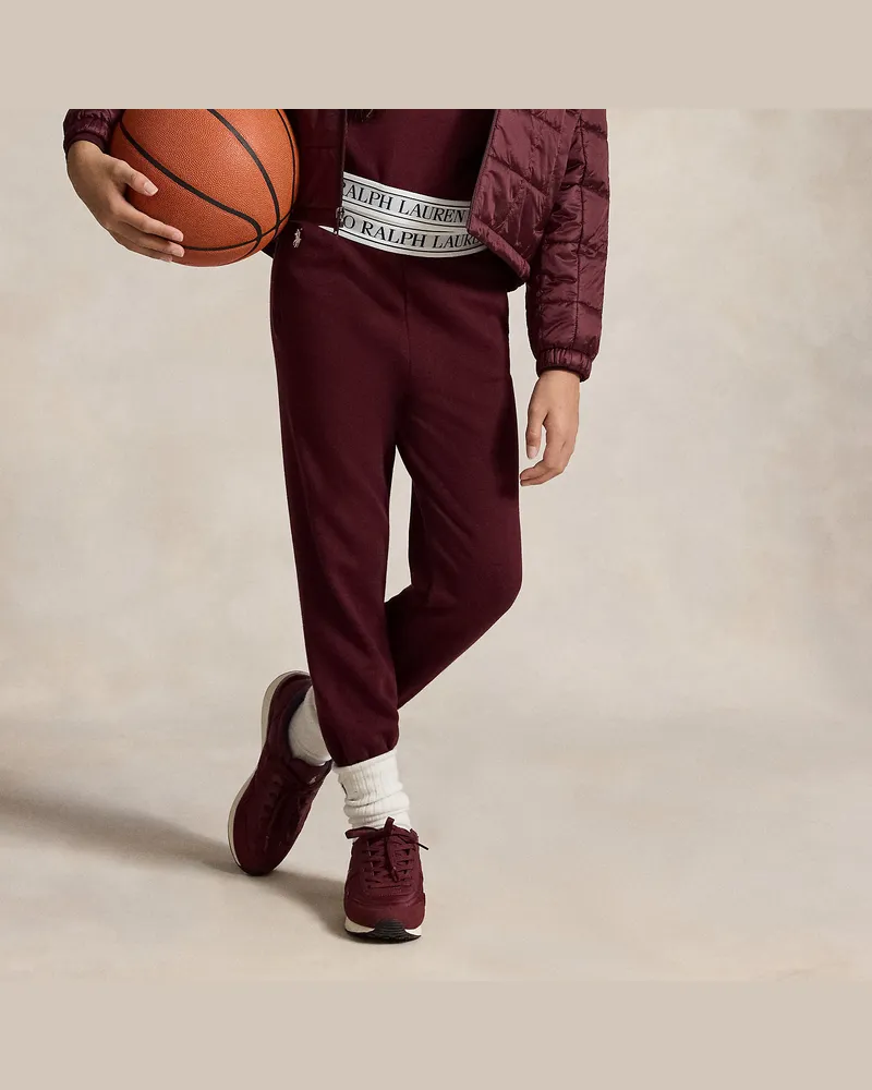 Ralph Lauren Jogginghose aus French-Terry mit Logo Red