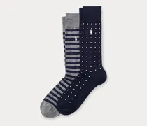 2er-Pack Socken mit Streifen
