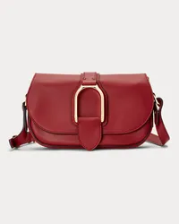 Ralph Lauren Schultertasche Welington aus Kalbsleder Red