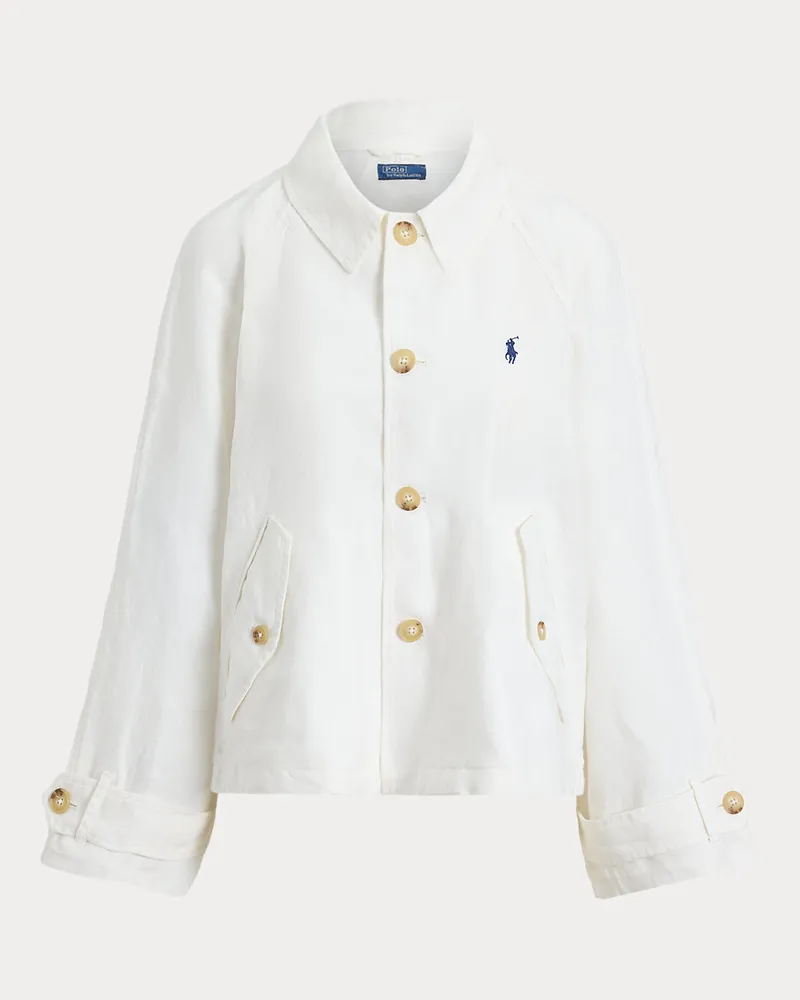Ralph Lauren Leinenjacke White