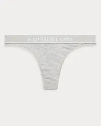 Ralph Lauren Tanga mit wiederholendem Logo Grey