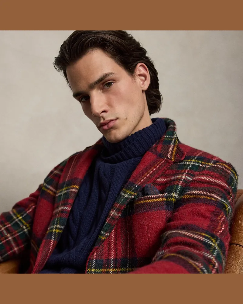 Ralph Lauren Karierte Tweedjacke RL67 Multi