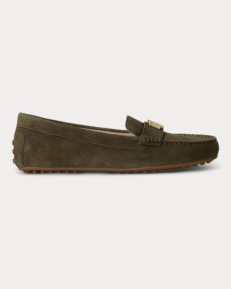 Ralph Lauren Loafer Barnsbury aus Wildleder Green