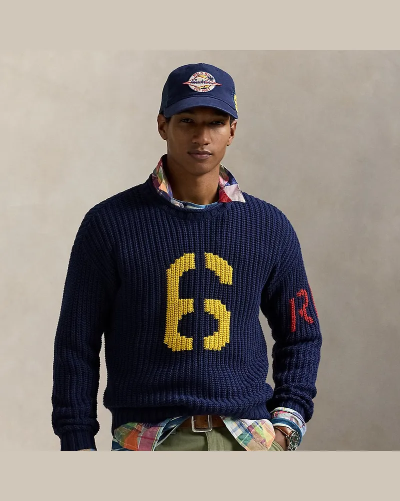 Ralph Lauren Der Gründungsjahr-Pullover Blue