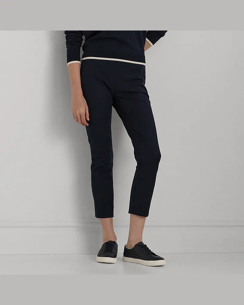 Ralph Lauren Skinny-Fit Hose aus Stretchtwill Blue