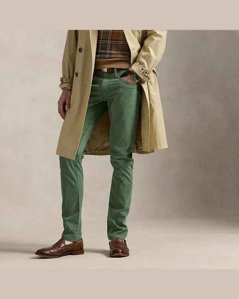 Ralph Lauren Sullivan-Slim-Fit Twillhose Cream