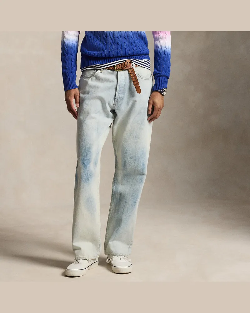 Ralph Lauren Classic-Fit Jeans in Used-Optik Multi