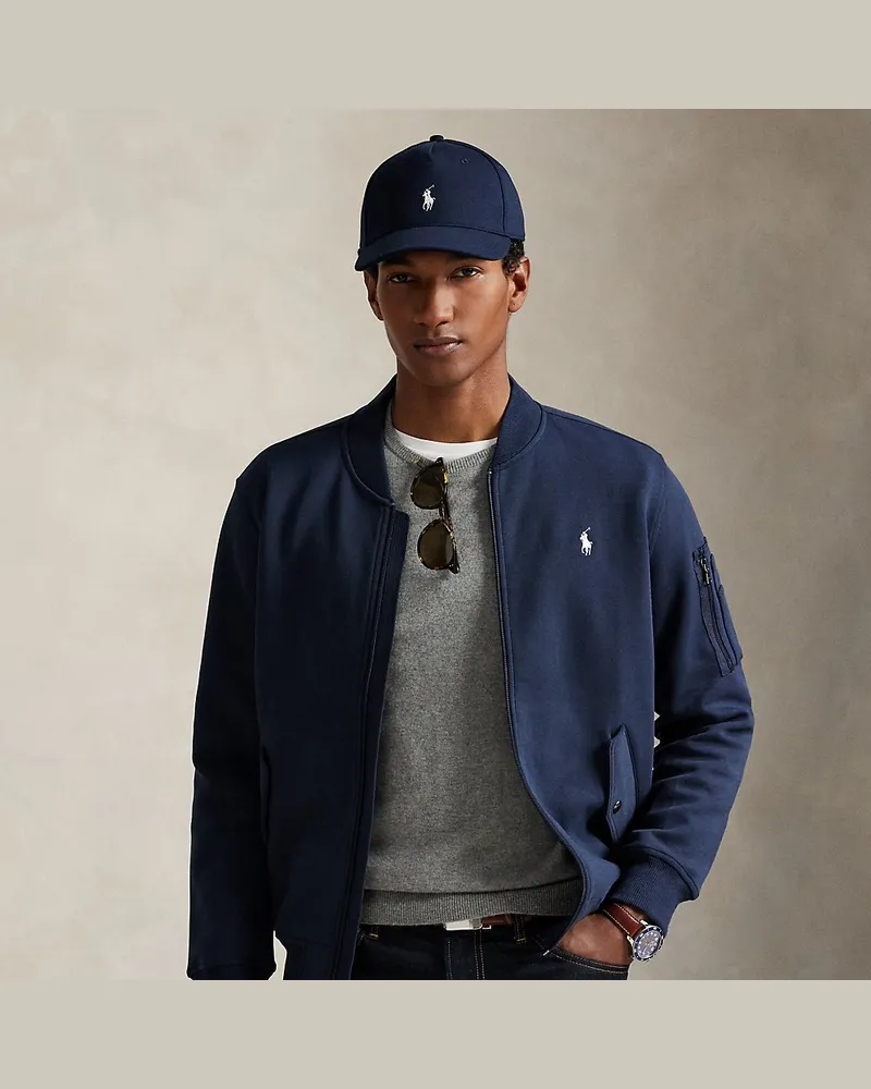 Ralph Lauren Doppellagige Bomberjacke Blue