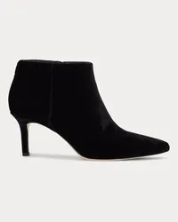 Ralph Lauren Stiefelette Lizie aus Samt Black