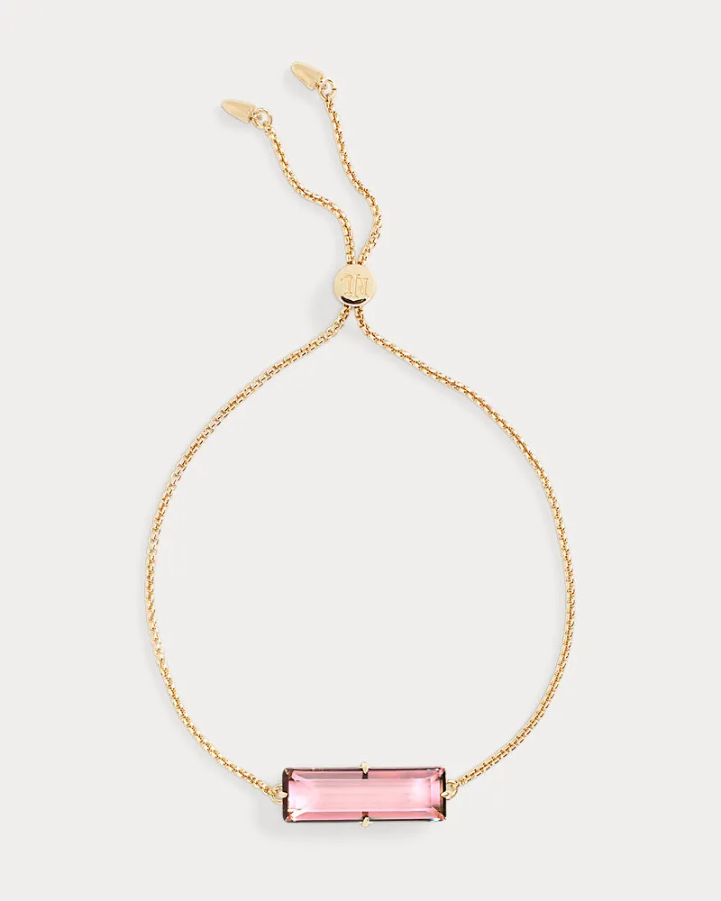 Ralph Lauren Vergoldetes Armband mit Zierstein Gold