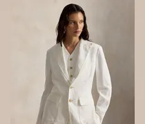 Einreihiger Leinenblazer