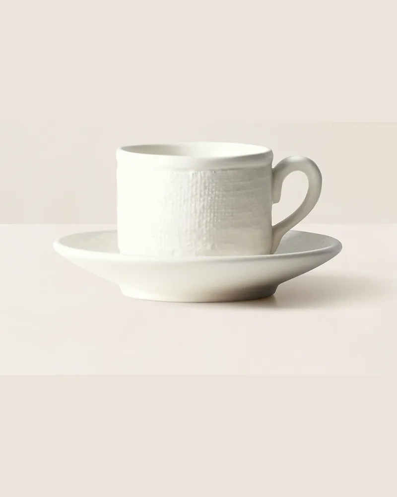 Ralph Lauren Home Teetasse und Untertasse Everett Cream