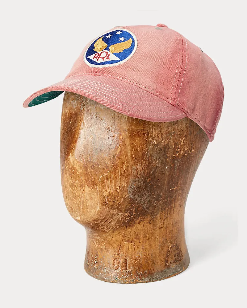 Ralph Lauren Baseballkappe mit Flügellogo Red