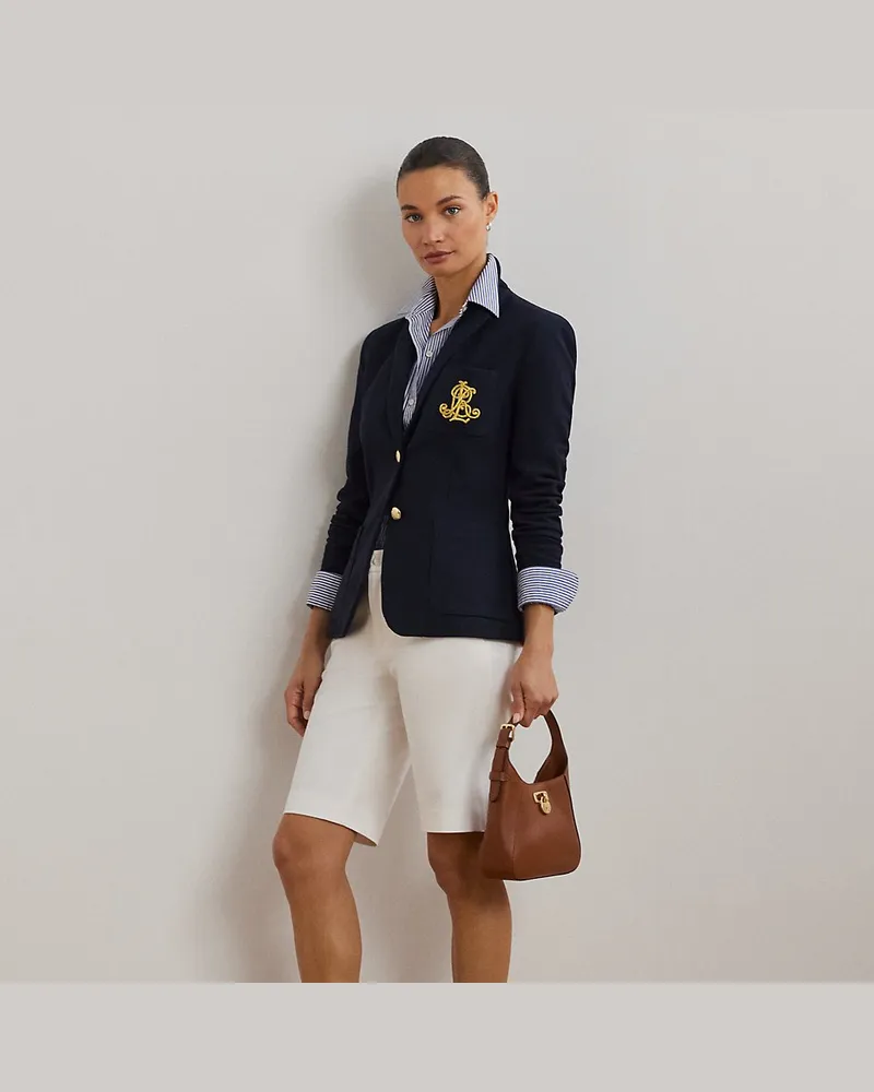 Ralph Lauren Shorts aus Bi-Stretch-Twill White