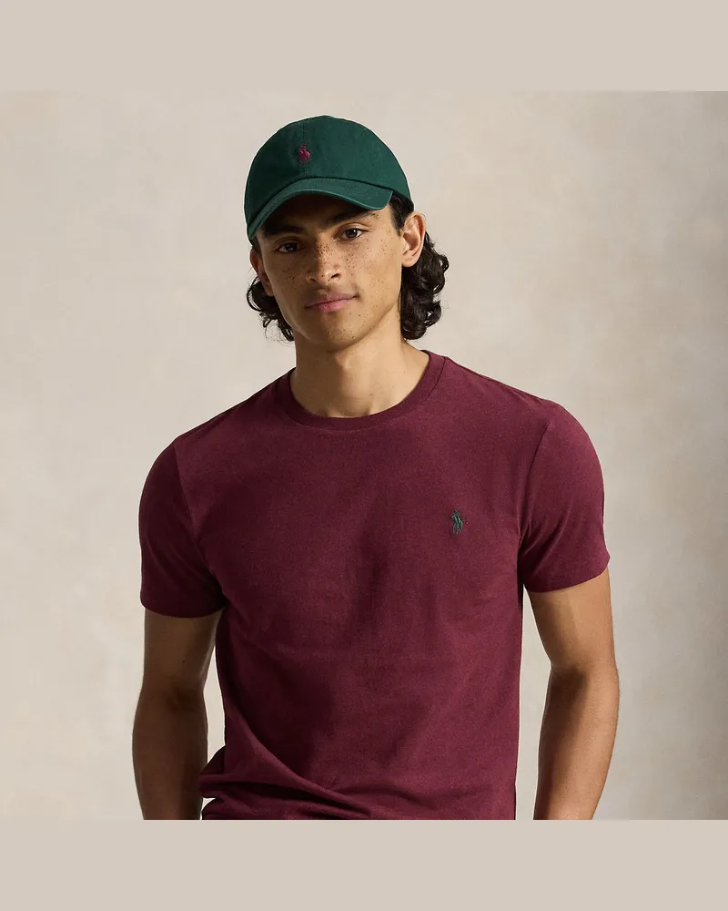 Ralph Lauren Custom-Slim-Fit Jersey-T-Shirt Red
