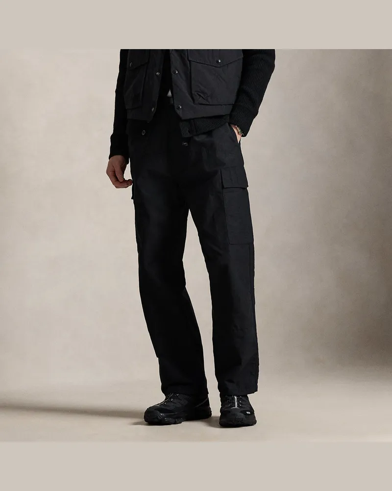 Ralph Lauren Relaxed-Fit Twill-Cargohose Black