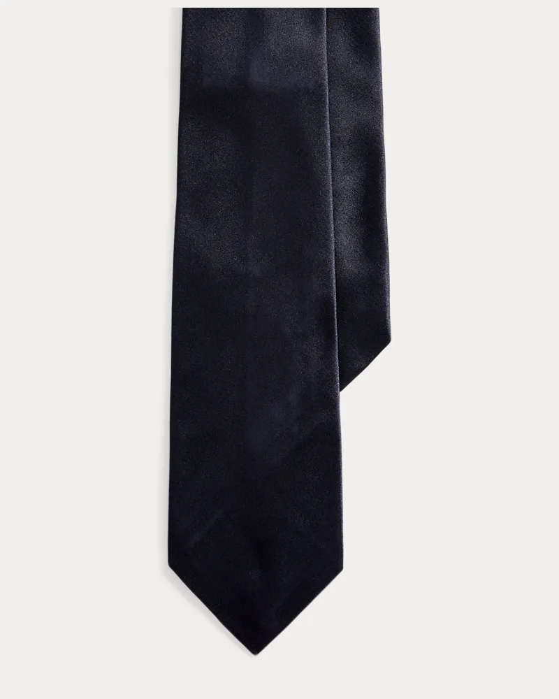 Ralph Lauren Krawatte aus Seidensatin Blue